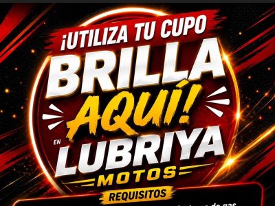 Cupo Brilla - Lubriya Motos