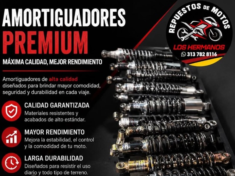 Repuestos de Motos Los Hermanos: Almacén y Taller de Mecánica en Cereté